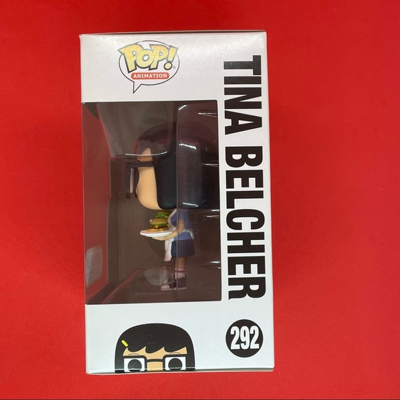 Funko Pop Tina Belcher Cheeseburgers 2017 Box Lunch Exclusive Bob's Burgers #292 - Picture 2 of 6